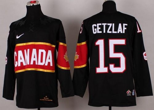 Ryan Getzlaf Team Canada black jersey