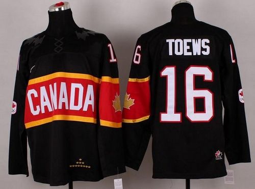 Jonathan Toews Team Canada black jersey