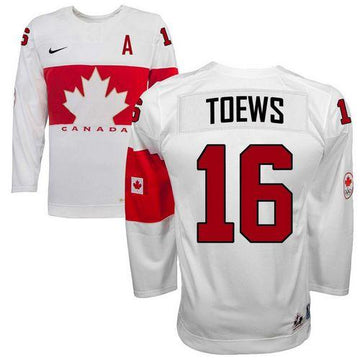 Jonathan Toews Team Canada white jersey