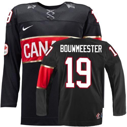 Jay Bouwmeester Team Canada black jersey