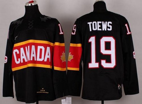 Jonathan Toews Team Canada black jersey