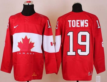 Jonathan Toews Team Canada red jersey