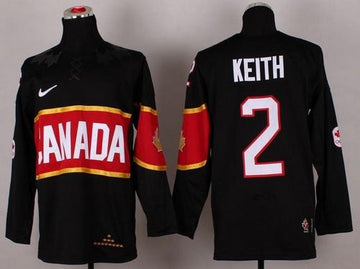 Duncan Keith Team Canada black jersey