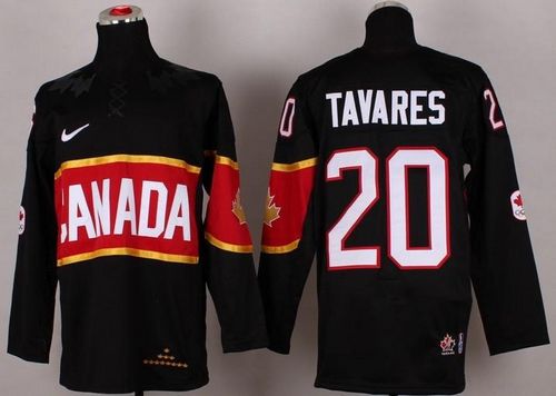 John Tavares Team Canada black jersey