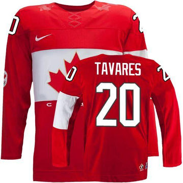 John Tavares Team Canada red jersey
