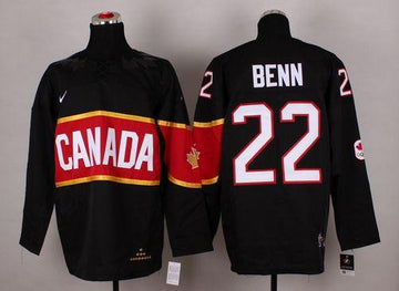 Jamie Benn Team Canada black jersey