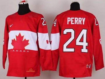 Corey Perry Team Canada red jersey
