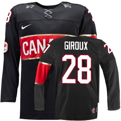 Claude Giroux Team Canada black jersey