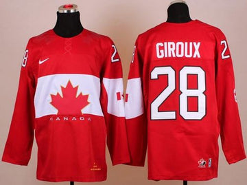 Claude Giroux Team Canada red jersey