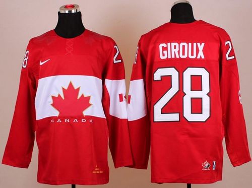Claude Giroux Team Canada red jersey