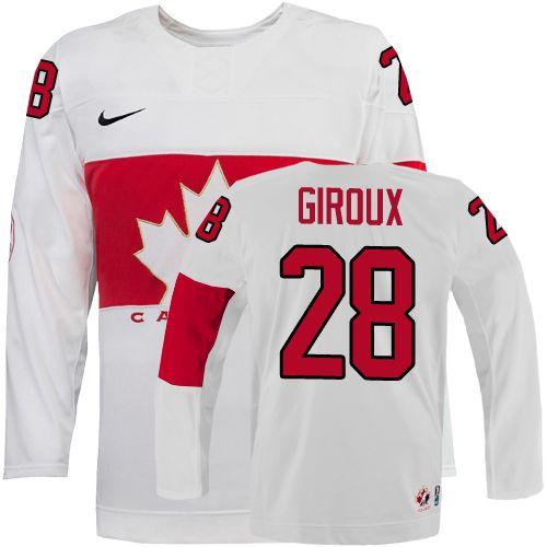 Claude Giroux Team Canada white jersey