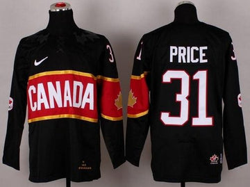 Carey Price Team Canada black jersey