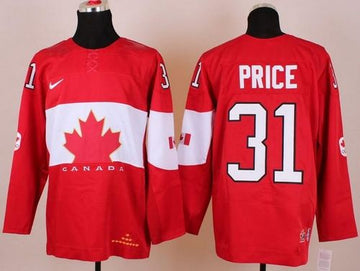 Carey Price Team Canada red jersey
