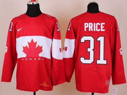 Carey Price Team Canada red jersey