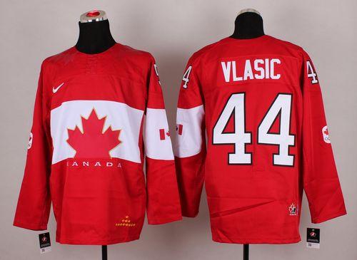 Marc-Edouard Vlasic Team Canada red jersey