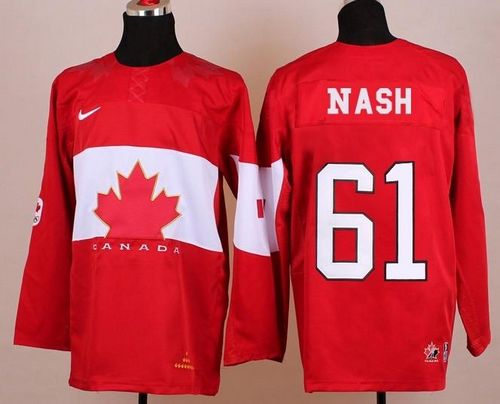 Rick Nash Team Canada red jersey