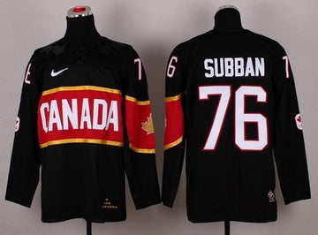 PK Subban Team Canada black jersey