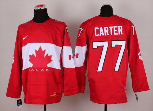 Jeff Carter Team Canada red jersey
