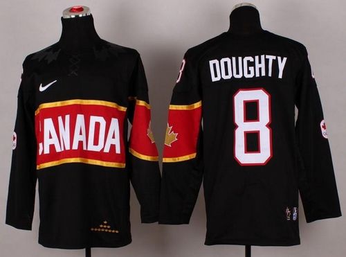 Drew Doughty Team Canada black jersey