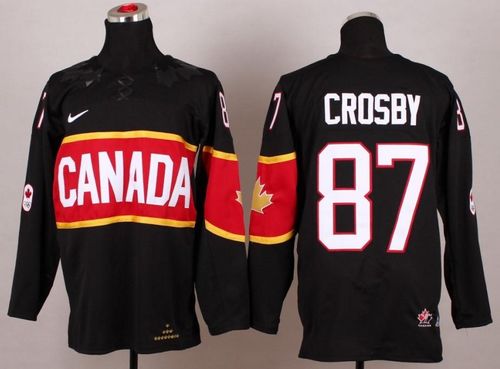 Sidney Crosby Team Canada black jersey
