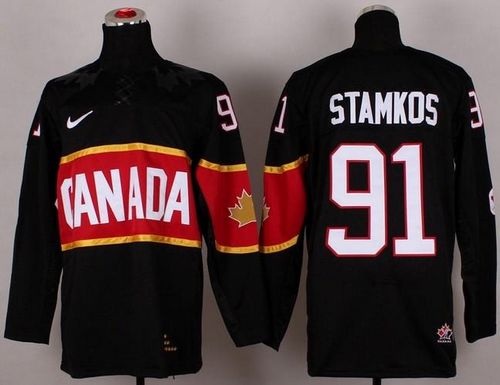Steven Stamkos Team Canada black jersey