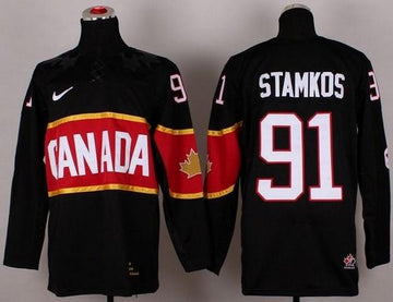 Steven Stamkos Team Canada black jersey