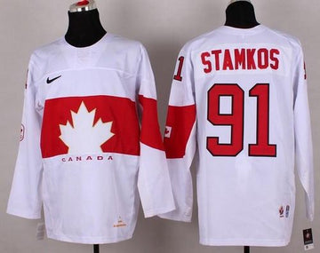 Steven Stamkos Team Canada white jersey