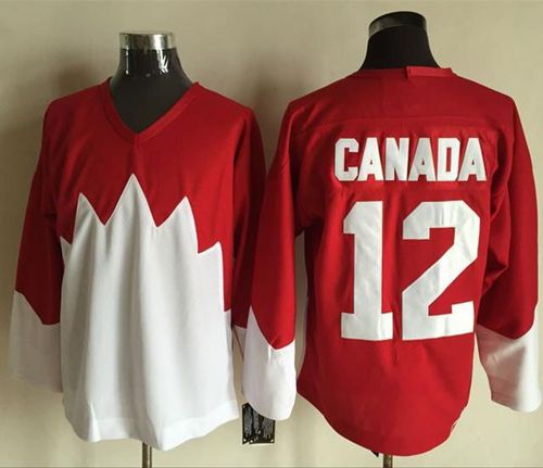 Team Canada red-white jersey