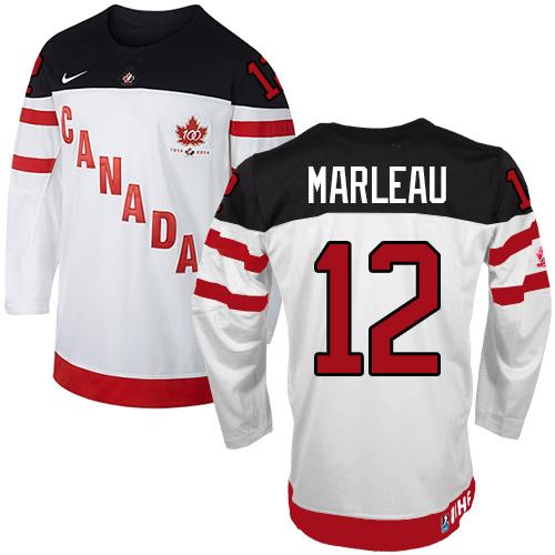 Patrick Marleau Team Canada white jersey