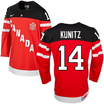 Chris Kunitz Team Canada red jersey