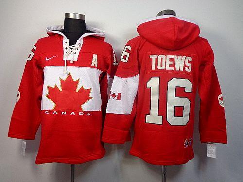 Jonathan Toews Team Canada red jersey
