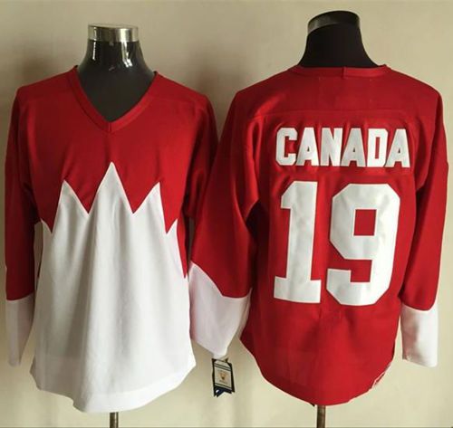 Team Canada red-white jersey
