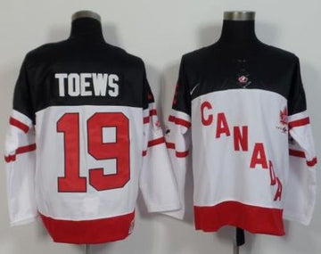 Jonathan Toews Team Canada white jersey
