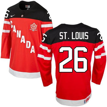 Martin StLouis Team Canada red jersey