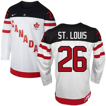Martin StLouis Team Canada white jersey