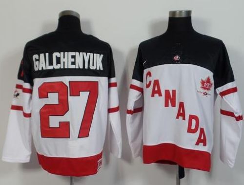Alex Galchenyuk Team Canada white jersey