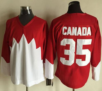 Team Canada red-white jersey