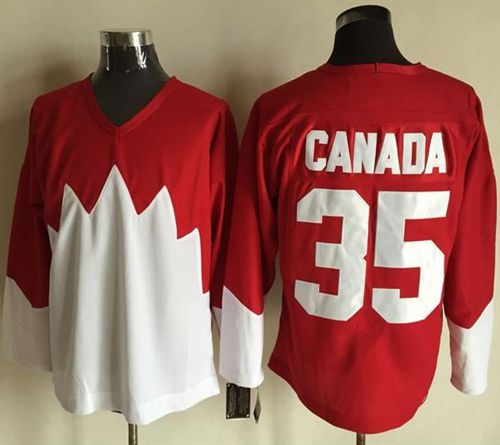 Team Canada red-white jersey