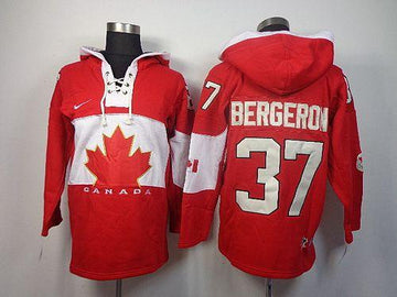 Patrice Bergeron Team Canada red jersey