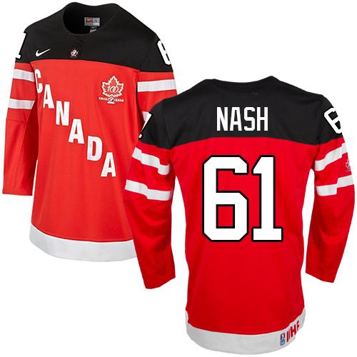Rick Nash Team Canada red jersey