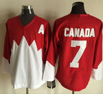 Team Canada red-white jersey