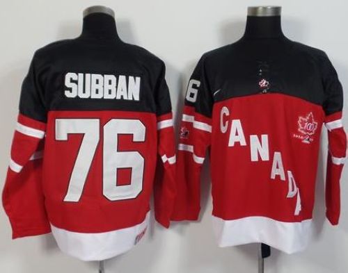 PK Subban Team Canada red jersey