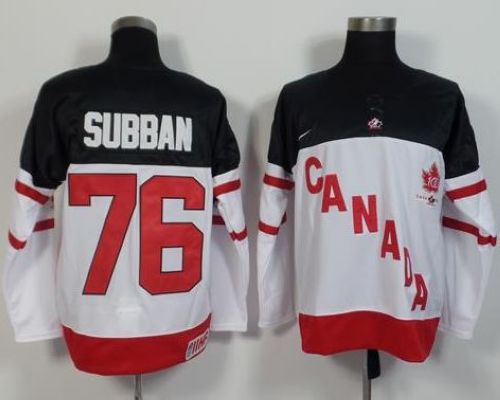 PK Subban Team Canada white jersey