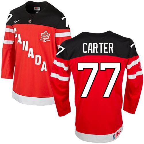 Jeff Carter Team Canada red jersey