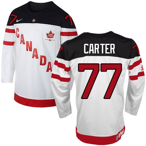Jeff Carter Team Canada white jersey