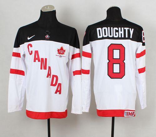 Drew Doughty Team Canada white jersey