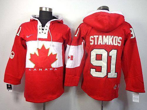 Steven Stamkos Team Canada red jersey