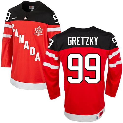 Wayne Gretzky Team Canada red jersey