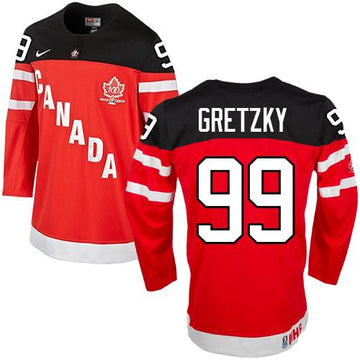 Wayne Gretzky Team Canada red jersey