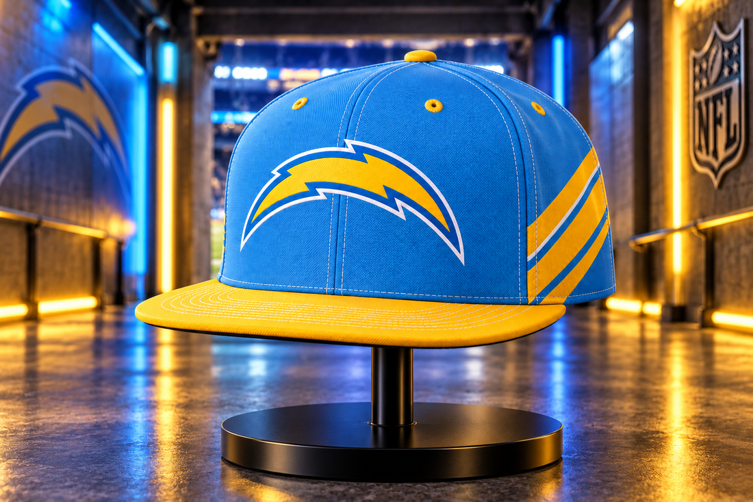Los Angeles Chargers Classic Snapback Cap - Studio View